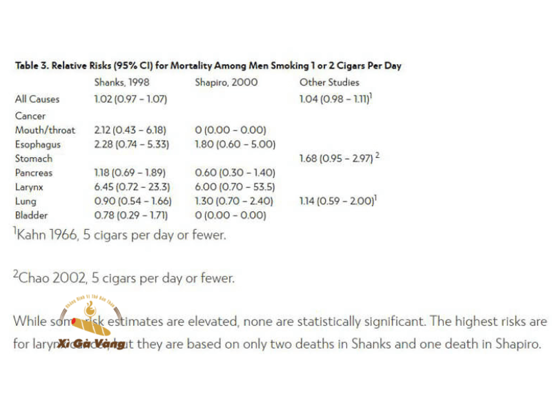 Xì gà có thể giúp cải thiện hoạt động của não bộ